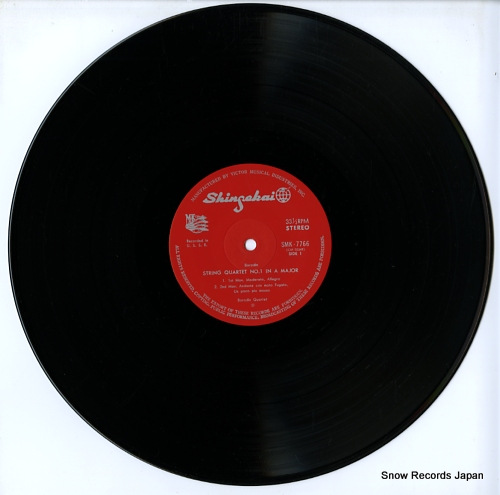 BORODIN QUARTET borodin; string quartet no.1 in a major SMK-7766