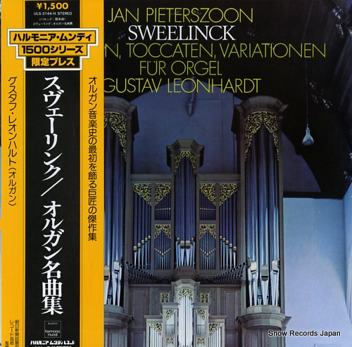 LEONHARDT, GUSTAV sweelinck; echo - fantasie in a nr.12 ULS-3144-H