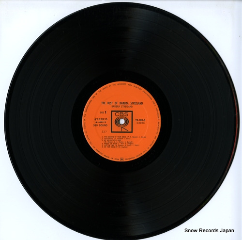 STREISAND, BARBRA the best of barbra streisand YS-709-C