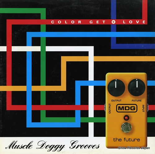 MUSCLE DOGGY GROOVES color get + love FDLP001 - front cover