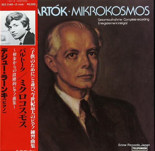 RANKI, DEZSO bartok; mikrokosmos SLE1140-2 - front cover