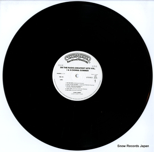 SUMMER, DONNA on the radio / greatest hits vol.1 & 2 19S-15-16