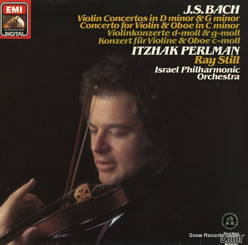PERLMAN, ITZHAK bach; violin concertos in d minor & g minor EL2701491