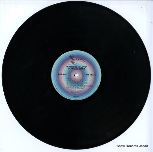 SASKIA AND SERGE i believe in love HB-44016 - disc