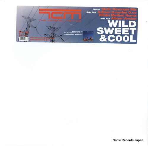 CRYSTAL METHOD, THE wild, sweet & cool UL1133-6 - front cover