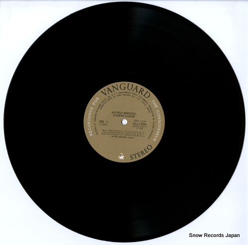 BRENDEL, ALFRED alfred brendel chopin album SLL1005 - disc
