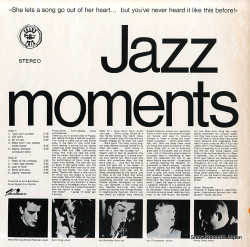 KROG, KARIN jazz moments UXP-84-V