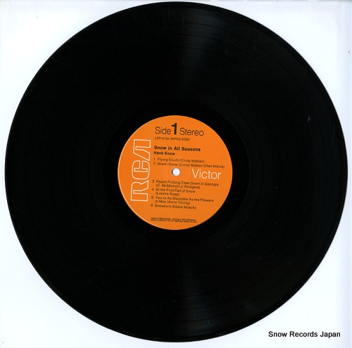 SNOW, HANK snow in all seasons LSP-4122 - disc