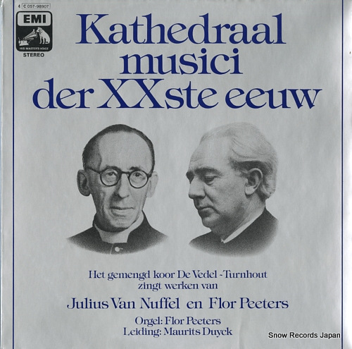 DUYCK, MAURITS kathedraal musici der xxste eeuw C057-98907 - front cover