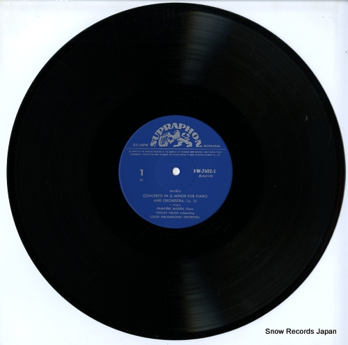 MAXAIN, FRANTISEK dvorak; piano concerto in g minor, op.33 OW-7602-S