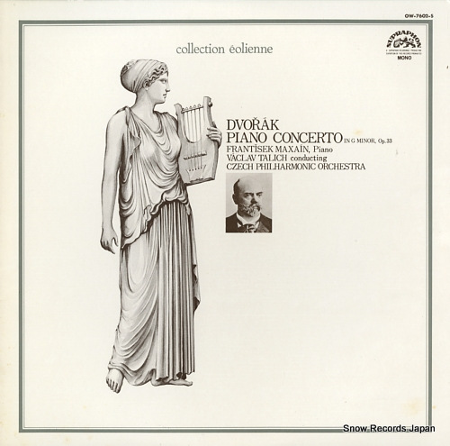MAXAIN, FRANTISEK dvorak; piano concerto in g minor, op.33 OW-7602-S