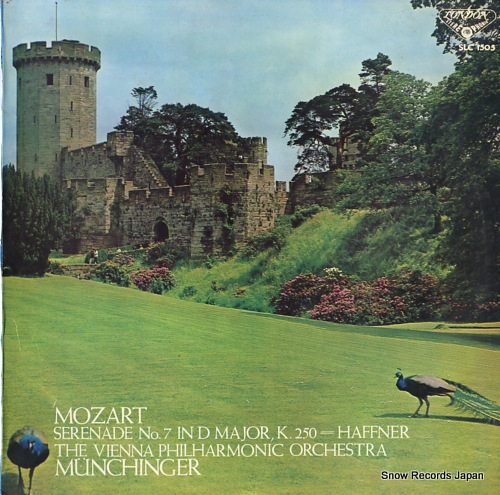 MUNCHINGER, KARL mozart; serenade no.7 in d major, k3250