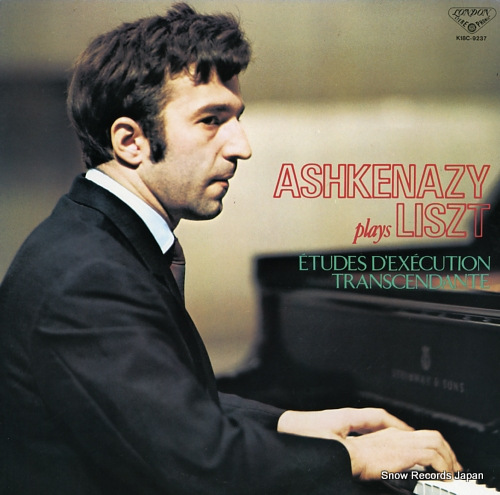 ASHKENAZY, VLADIMIR paly liszt / etudes d'execution transcendante K18C-9237
