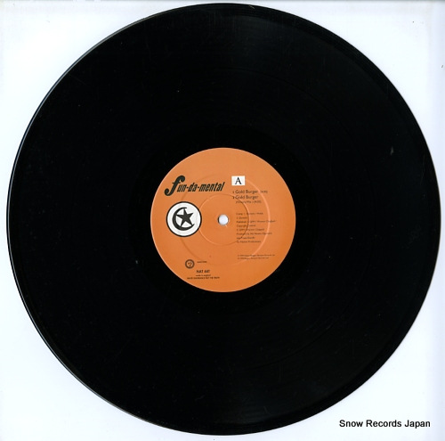 FUN-DA-MENTAL gold burger NAT44T - disc