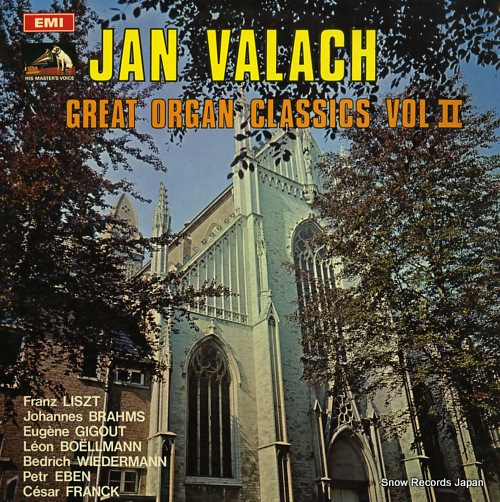 VALACH, JAN great organ classics vol.ii 4C053-23437 - front cover