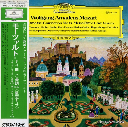 KUBELIK, RAFAEL mozart; kronungsmesse, spatzenmesse MG2414