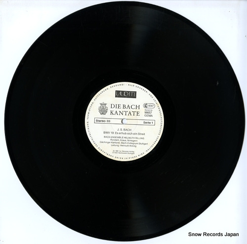 إࡼȡ die bach kantate / bwv19 es erhub sich ein streit CLV71907