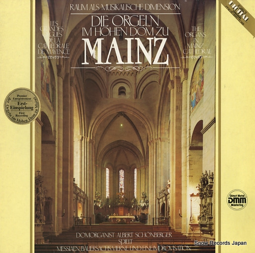 V/A messiaen/vierne; die orgeln im hohen dom zu mainz M10960 - front cover