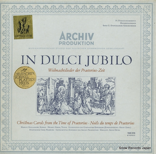 DETEL, ADOLF in dulci jubilo 198316 - front cover