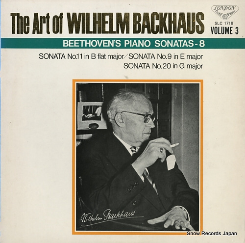 BACKHAUS, WILHELM the art of wilhelm backhaus SLC1718