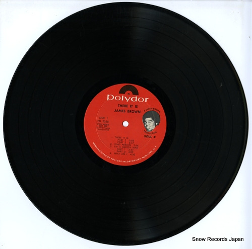 ジェームス・ブラウン there it is PD5028