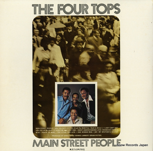 FOUR TOPS, THE main street people IPP-80880