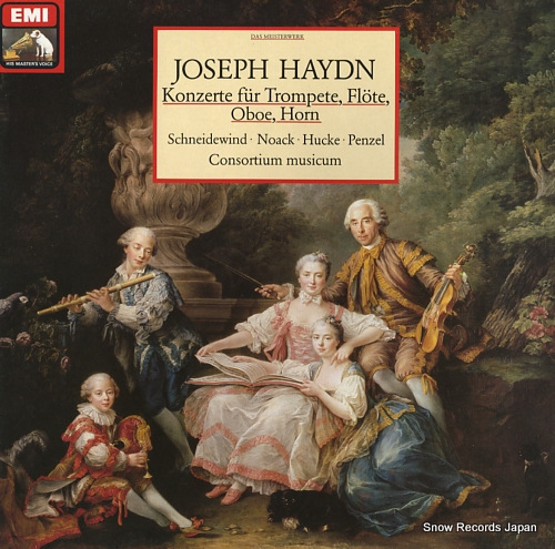 CONSORTIUM MUSICUM haydn; konzerte fur trompete, flote, oboe, horn 0372907221