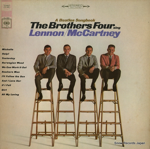 BROTHERS FOUR, THE a beatles songbook CS9302