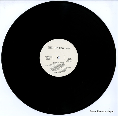 JONES, TOM a-tom-ic jones GP136