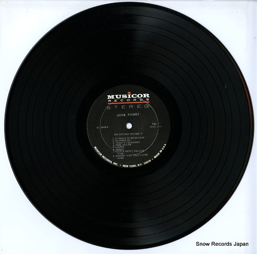 PITNEY, GENE gene pitney's more big sixteen volume two MS3043