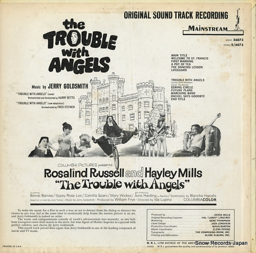 GOLDSMITH, JERRY the trouble with angels 56073