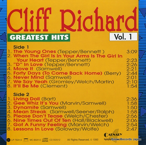 ա㡼 greatest hits vol.1 LP752012