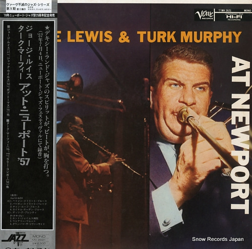 LEWIS, GEORGE, AND TURK MURPHY at newport MV2621 - front cover