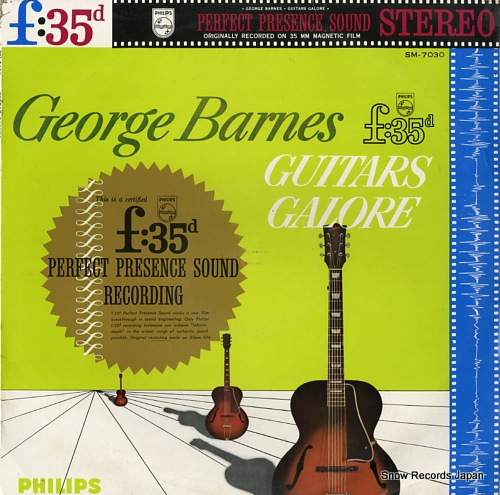 BARNES, GEORGE guitars galore SM-7030