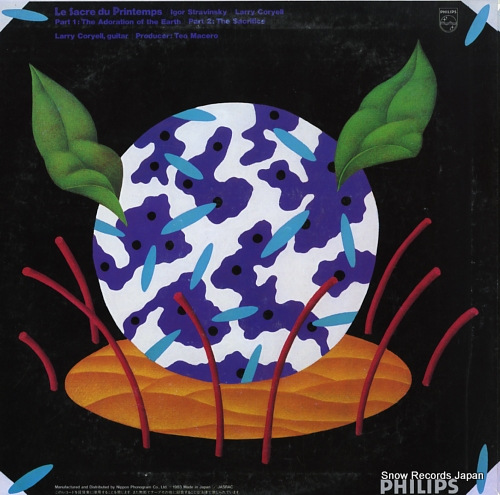 CORYELL, LARRY, AND IGOR STRAVINSKY the rite of spring(stravinsky) 28PJ-2