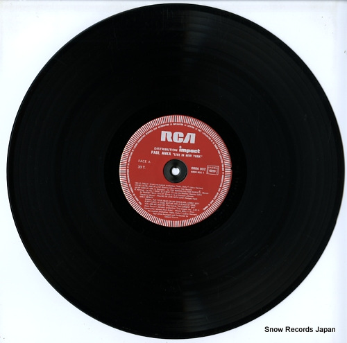 ANKA, PAUL live in new york 6886802 - disc