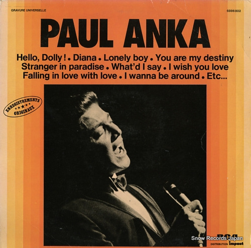 ANKA, PAUL live in new york 6886802 - front cover