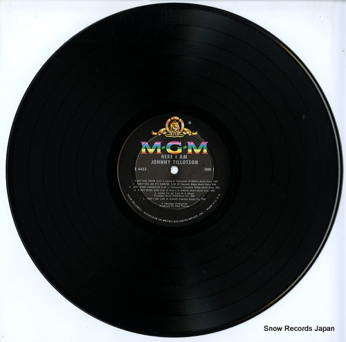 TILLOTSON, JOHNNY here i am E-4452 - disc