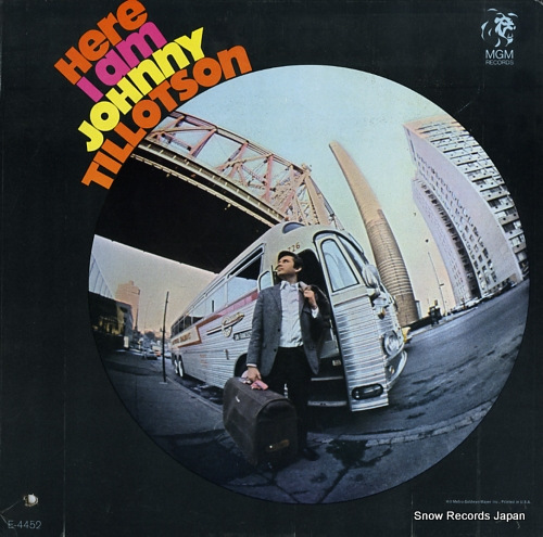 TILLOTSON, JOHNNY here i am E-4452 - front cover