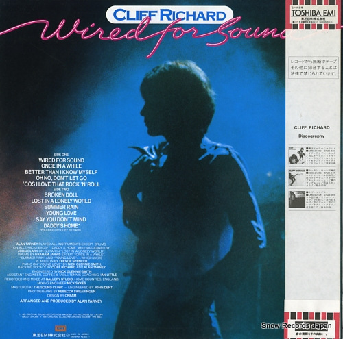 RICHARD, CLIFF wired for sound EMS-81451
