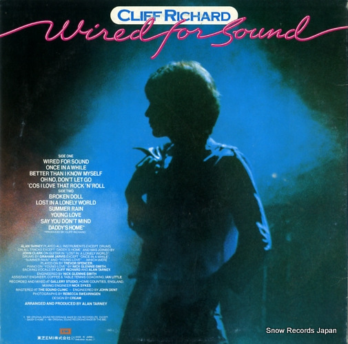 RICHARD, CLIFF wired for sound EMS-81451