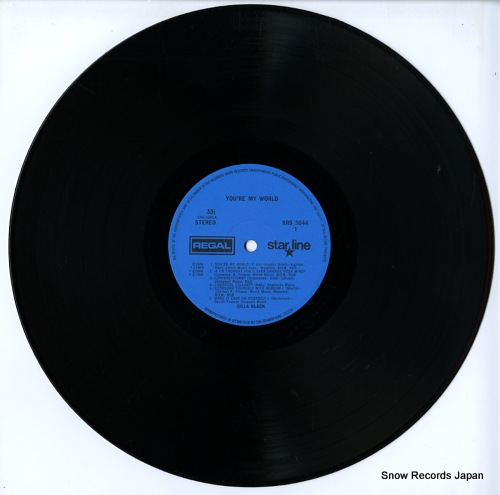 BLACK, CILLA you're my world SRS5044 / 1E04804576