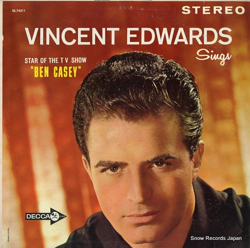 󥹡ɥ vincent edwards sings DL74311