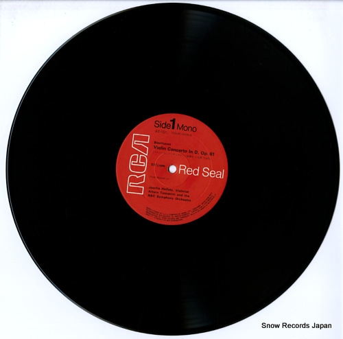 TOSCANINI, ARTURO beethoven; violin concerto in d, op.61 AT-1017