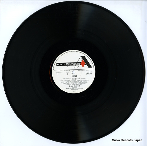 ͥȡ󥻥 stravinsky; renard / mavra SDD241