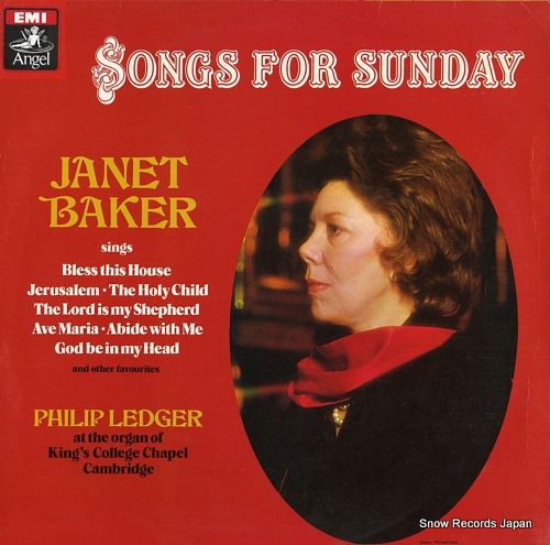 BAKER, JANET / PHILIP LEDGER songs for sunday ASD3981