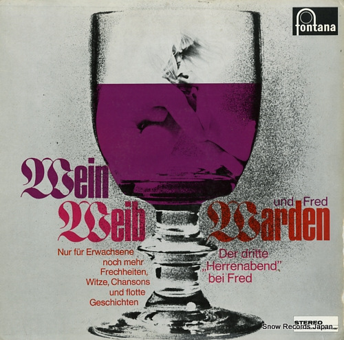 WARDEN, FRED wein / weib und fred warden 885429TY