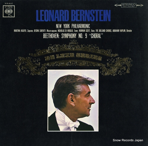 BERNSTEIN, LEONARD beethoven; symphony no.9