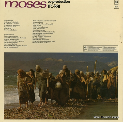 MORRICONE, ENNIO moses the lawgiver NSPH28503