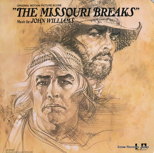 WILLIAMS, JOHN the missouri breaks UA-LA623-G
